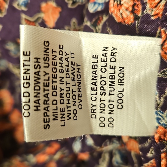 💕NATALIE MARTIN💕 Ella Top ~ Petite Fleur Print Aubergine In Pink Large NWT - Picture 11 of 11
